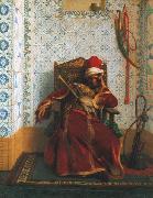 Jean-Leon Gerome Markos Botsaris oil painting artist